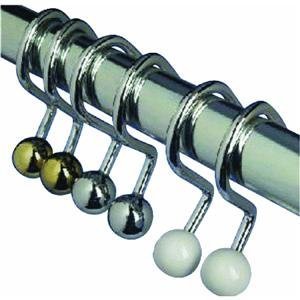Zenith Prod. 98SS04 Ball Curtain Hook