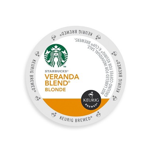 Starbucks Veranda Blend Blonde, K-Cup for Keurig Brewers, 54 Count