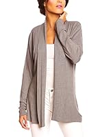 SO CACHEMERE Chaqueta Punto Prisca (Gris)