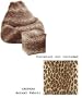 Adult Leopard Print Bean Bag