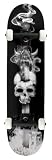 Stateside Poison Complete Skateboard - Skull One