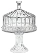 Godinger Olympia Crystal Domed Cake Plate