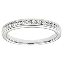 Platinum Diamond Wedding Band (0.25 ct. tw. H color SI2clarity)