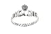Authentic .925 Sterling Silver Irish Friendship & Love Claddagh Ring Antique Finish Special Limited Time Offer Super Sale Price, Comes with a Free Gift Pouch and Gift Box