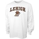 Lehigh Mountain Hawks Youth White Bare Essentials Long Sleeve T-shirt