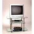 Bridgewater Gallery Classic Glass Series Three-Tier TV Stand