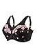 Glamorise Women's Plus-Size Embroidered Magiclift Bra
