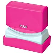 PLUS 個人情報保護スタンプ ケシポン ピンク IS-100CM PK 37-140