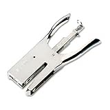 New Rapid Classic 1 Plier Stapler 50 Sheet Capacity Chrome-Plated Metal Wit ....