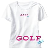 T-Shirt Woman White  Golf Girls  Sports
