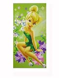 Disney Exclusive Tinker Bell Beach Towel - 30'' W x 60'' L