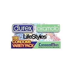 100 Condoms Variety Pack
