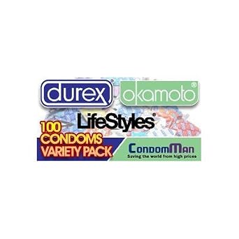 100 Condoms Variety Pack