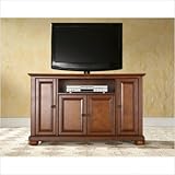 IMAGE OF Alexandria Black Wood TV Stand