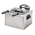 Aroma ADF-212 Smart Fry XL Digital Dual Basket Deep Fryer