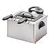 Kitchen & Housewares : Aroma ADF-212 Smart Fry XL Digital Dual Basket Deep Fryer