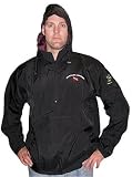 Amphibious Outfitters Pac-a-Parka Jacket Sports Gear Windbreaker Wind Breaker Hooded Pullover Pull Over Scuba Dive Diving Diver Boat Boating Swim Swimming Parka