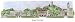 Kansas University - Collegiate Series - 11.5" x 24" Print