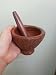 Thai Mortar and Pestle Ceramic Handmade Cookware 500g
