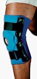 Sportaid, Knee Brace Hinged Open Patella Neoprene, Blue - X-Large