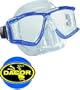 Swim Mask - Dacor Phaz Panoramic View - Scuba Dive Mask, All Clear w/purge