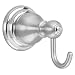 American Standard 8040.210.234 Prairie Field Robe Hook, Satin Nickel with Chrome Accents