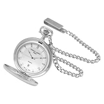 Buy Charles-Hubert Charles-Hubert, Paris Sterling Silver Quartz Pocket Watch