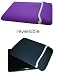 GAGS Acer Aspire One Reversible Neoprene Sleeve / Case / Pouch in PURPLE and BLACK 8.9" 9"
