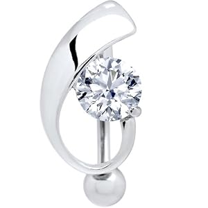 Piercing pour le Nombril - Conception des bijoux clairs