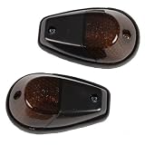BIKE IT MOTORCYCLE FAIRING INDICATORS BLACK BODY SMOKED LENS