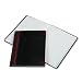 ESSELTE PENDAFLEX CORP. / Laboratory notebook, black/red cover, record rule, 10-3/8x8-1/8, 150 pages / ESSL21150R / Sold as 1 Each / Mfr Part # L21150R \*/ Laboratory notebook, black/red cover, record