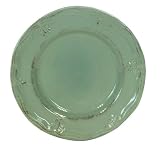 Churchill China Country Crafts Pantine Green Round Dinner Plates, Set of 4
