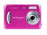 Easypix V512-P Digitalkamera (5 Megapixel, 8-fach digitaler Zoom, 6,1 cm Display) pink Easypix V512-P Digitalkamera (5 Megapixel, 8-fach digitaler Zoom, 6,1 cm Display) pink