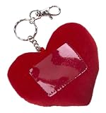 Polaroid i-zone Plush Red Heart Keychain Photo Frame