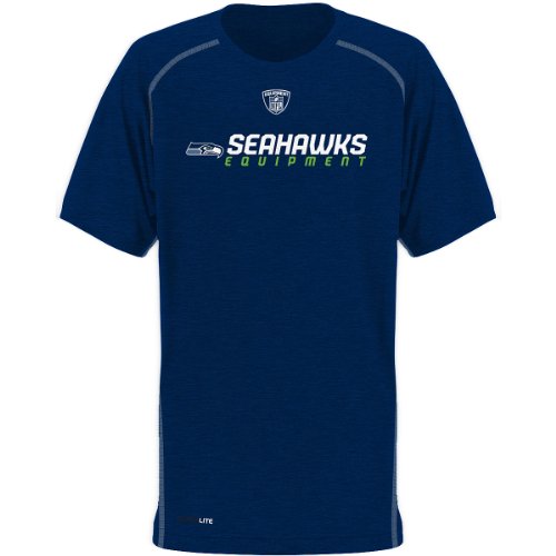 Reebok Seattle Seahawks Youth (8-20) Speedwick Short Sleeve T-Shirt Small