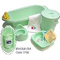 MINT Junior joy 4 Pieces Nursery Bath Set included Nappy pail,Top and tail, Bath,potty, MADE IN EEC