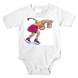 Onesie with skate, speed, ice, running, skating, sport, animal, guanaco