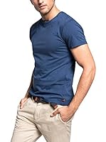 Esprit Camiseta Manga Corta (Azul)