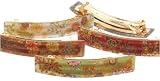France Luxe Classic Rectangle Barrette - Voltaire