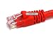 (Pack of 10) 7 ft Cat-6 Network Ethernet Patch Cable - Red (Cat6)