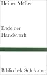Ende der Handschrift