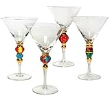 Artland Splendor Set/4 Assorted Martini