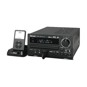 Teac CRH257I-BLACK Teac CRH257i HiFi System with iPod Dock in Black