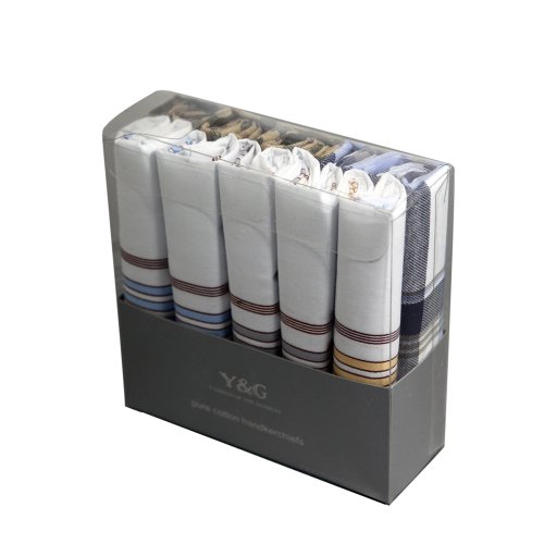 Wedding For groomsman gift Ten Hankies Set For Men With Presentation Box Set MH1051