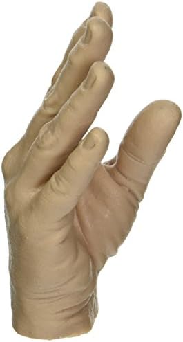 Handikin 5-200 Authentically Detailed Life Sized Human Relaxed Hand, 2.75" Height, 3.5" Width, 7.5" Length