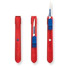 Blue Thumb Slider Single Use Safety Scalpel, #10, Non-Sterile (Pack of 100)