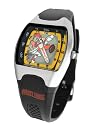 Looney Tunes - 3010362 - Coffret Valise Montre Enfant et Bracelet - Quartz Analogique - Taz - Bracelet Plastique Noir