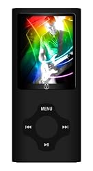 Visual Land Rave 4 GB MP3/MP4 with 2-Inch Screen, Camera, Video, Music, FM, Voice and In-Ear Headphones Combo (Black)
