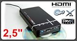 Disque Dur Multimedia 2,5 ultra petit + HDMI 250 Go Technaxx