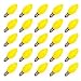 Vickerman 10058 - C7 Candelabra Screw Base Ceramic Yellow 25 Pack Christmas Light Bulbs (V471755)